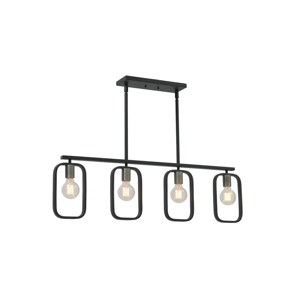 Origin 21 TREGO ELW70200L2-MB 4-Light Linear Chandelier 39